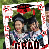 Maxbell Graduation Party Decorations for University High School Photo Supplies Red