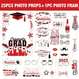 Maxbell Graduation Party Decorations for University High School Photo Supplies Red