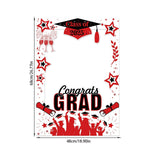 Maxbell Graduation Party Decorations for University High School Photo Supplies Red