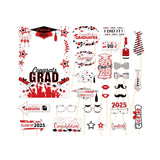 Maxbell Graduation Party Decorations for University High School Photo Supplies Red