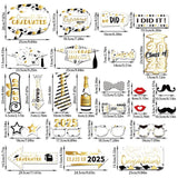 Maxbell Graduation Party Decorations for University High School Photo Supplies Gold