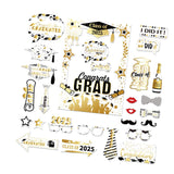 Maxbell Graduation Party Decorations for University High School Photo Supplies Gold