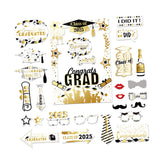 Maxbell Graduation Party Decorations for University High School Photo Supplies Gold