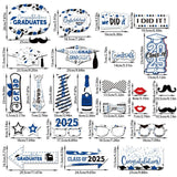 Maxbell Graduation Party Decorations for University High School Photo Supplies Blue