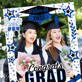 Maxbell Graduation Party Decorations for University High School Photo Supplies Blue
