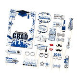 Maxbell Graduation Party Decorations for University High School Photo Supplies Blue