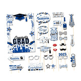 Maxbell Graduation Party Decorations for University High School Photo Supplies Blue