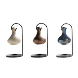 Maxbell Tealight Candle Holder Tear Drop Oil Warmer SPA Hanging Essential Oil Burner Gray