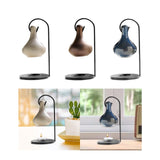 Maxbell Tealight Candle Holder Tear Drop Oil Warmer SPA Hanging Essential Oil Burner Gray