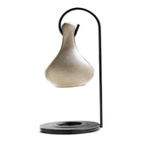 Maxbell Tealight Candle Holder Tear Drop Oil Warmer SPA Hanging Essential Oil Burner Gray