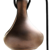 Maxbell Tealight Candle Holder Tear Drop Oil Warmer SPA Hanging Essential Oil Burner Bronze