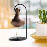 Maxbell Tealight Candle Holder Tear Drop Oil Warmer SPA Hanging Essential Oil Burner Bronze