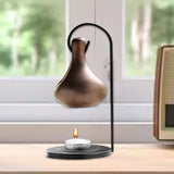 Maxbell Tealight Candle Holder Tear Drop Oil Warmer SPA Hanging Essential Oil Burner Bronze