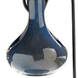 Maxbell Tealight Candle Holder Tear Drop Oil Warmer SPA Hanging Essential Oil Burner Deep Blue