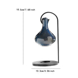 Maxbell Tealight Candle Holder Tear Drop Oil Warmer SPA Hanging Essential Oil Burner Deep Blue