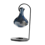 Maxbell Tealight Candle Holder Tear Drop Oil Warmer SPA Hanging Essential Oil Burner Deep Blue