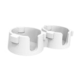 Maxbell Beverage Holder Kitchen Tools Cup Holder for Bedside Table Apartment Desktop white
