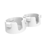 Maxbell Beverage Holder Kitchen Tools Cup Holder for Bedside Table Apartment Desktop white