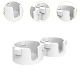 Maxbell Beverage Holder Kitchen Tools Cup Holder for Bedside Table Apartment Desktop white