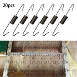 Maxbell 20 Pieces Sofa Mechanism Tension Springs Repair Practical Portable Dual Hook