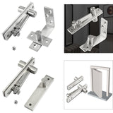 Maxbell Door Hinge Metal Hidden Door Hinge for Wooden Doors Bookcase Furniture 90 Degree Rotation