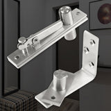 Maxbell Door Hinge Metal Hidden Door Hinge for Wooden Doors Bookcase Furniture 90 Degree Rotation