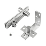 Maxbell Door Hinge Metal Hidden Door Hinge for Wooden Doors Bookcase Furniture 90 Degree Rotation