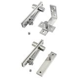 Maxbell Door Hinge Metal Hidden Door Hinge for Wooden Doors Bookcase Furniture 90 Degree Rotation