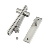 Maxbell Door Hinge Metal Hidden Door Hinge for Wooden Doors Bookcase Furniture 360 Degree Rotation