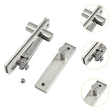 Maxbell Door Hinge Metal Hidden Door Hinge for Wooden Doors Bookcase Furniture 360 Degree Rotation