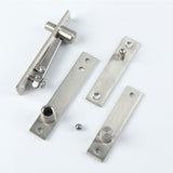 Maxbell Door Hinge Metal Hidden Door Hinge for Wooden Doors Bookcase Furniture 360 Degree Rotation