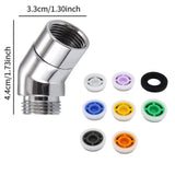 Maxbell Shower Head Adapter Reliable Universal Connection Connector for Home Kitchen