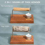 Maxbell Palo Santo Holder Decor Multiuse for Housewarming Gift Fireplace Dining Room