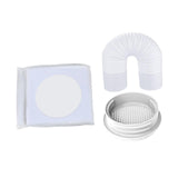 Maxbell Air Conditioning Window Sealing Cloth Supplies with Exhaust Hose and Adapter 4m Sealing Cloth