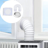 Maxbell Air Conditioning Window Sealing Cloth Supplies with Exhaust Hose and Adapter 4m Sealing Cloth