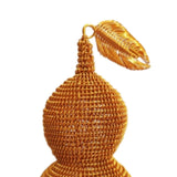 Maxbell Gourd Statue Good Luck Wealth Sculpture for Bookshelf Office New Year