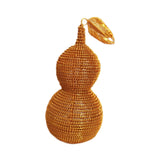 Maxbell Gourd Statue Good Luck Wealth Sculpture for Bookshelf Office New Year