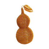 Maxbell Gourd Statue Good Luck Wealth Sculpture for Bookshelf Office New Year