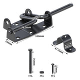 Maxbell Barn Door Lock Easy to Install Gate Door Latch for Warehouses Courtyard Shed