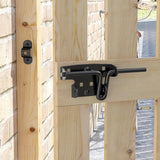 Maxbell Barn Door Lock Easy to Install Gate Door Latch for Warehouses Courtyard Shed
