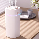 Maxbell Desktop Humidifier Low Noise 3 Modes with Night Light with 3 Outlet Portable White