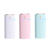 Maxbell Desktop Humidifier Low Noise 3 Modes with Night Light with 3 Outlet Portable White