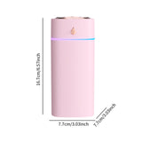 Maxbell Desktop Humidifier Low Noise 3 Modes with Night Light with 3 Outlet Portable Pink