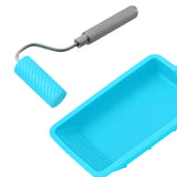 Maxbell Paint Roller Kit Reusable with Tray for Door Painting Furniture 2 pieces