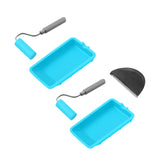 Maxbell Paint Roller Kit Reusable with Tray for Door Painting Furniture 2 pieces