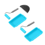 Maxbell Paint Roller Kit Reusable with Tray for Door Painting Furniture 2 pieces