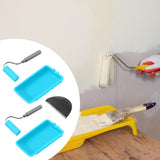 Maxbell Paint Roller Kit Reusable with Tray for Door Painting Furniture 2 pieces
