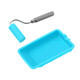 Maxbell Paint Roller Kit Reusable with Tray for Door Painting Furniture 2 pieces