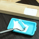 Maxbell Paint Roller Kit Reusable with Tray for Door Painting Furniture 2 pieces