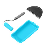 Maxbell Paint Roller Kit Reusable with Tray for Door Painting Furniture 3 pieces
